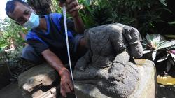 Warga Klaten Temukan Arca Tanpa Kepala dan Batu Candi saat Gali Tanah Rumah