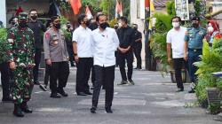 Jokowi Tinjau Asrama Haji Pondok Gede sebagai Tempat Penanganan Pasien Covid