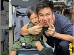 Buka Warung Bakpao, Baim Wong Terinsipirasi Pipi Kiano yang Lucu