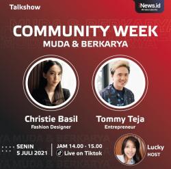 Saksikan Community Week iNews.id Muda & Berkaya Live On TikTok 