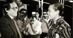 Harmoko Meninggal Dunia, Bamsoet : Beliau Sosok Guru, Panutan Banyak Kader Partai Golkar