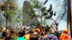 Tentara Filipina Tewas akibat Pesawat Jatuh Jadi 29 Orang, Puluhan Penumpang Sempat Loncat