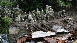 Korban Hilang Longsor di Jepang Meningkat Tajam, 113 Orang