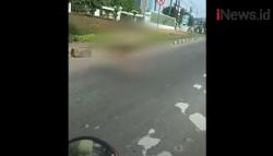 Video Perempuan Nyaris Bugil Bikin Heboh di Jalan Kota Palembang