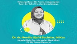 Innalillahi, Kepala Uji Klinis Vaksin Sinovac Dokter Novilia Meninggal Dunia