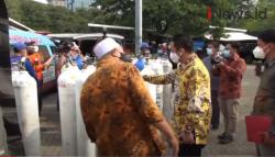 Video Wagub DKI Jakarta Sidak ke Posko Rescue Pastikan Kebutuhan Oksigen Cukup