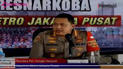 Polres Jakpus Ungkap Peredaran Ratusan Kilogram Sabu Jaringan Malaysia