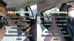 Viral, Pasien Meninggal Dalam Taksi Online Diduga Gegara RS di Kota Bandung Penuh<