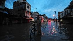 Drainase Buruk, Permukiman Warga Jambi Terendam Banjir
