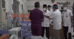 Video Menhan Tinjau Kesiapan Pusdiklat Jemenhan dan Pusbasa Jadi RS Darurat Covid-19