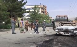 Video Tiga Roket Meledak di Dekat Istana Presiden Afghanistan