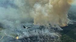 Pesawat Tempur F-16 TNI AU Temukan Lokasi Karhutla saat Latihan