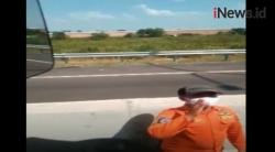 Video Viral Pungli Satgas Covid kepada Sopir Truk di Tol Kramasan Ogan Ilir