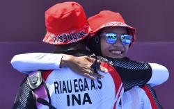 Ini Taktik Jitu Riau Ega/Diananda Kalahkan Atlet Panahan Terbaik AS di Olimpiade 2020
