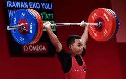  Catat Total Angkatan 302 Kg, Lifter Eko Yuli Irawan Persembahkan Medali Perak 