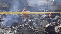 Kebakaran Gudang Gas dan Mebel di Kembangan, Terdengar Ledakan Sebelum Api Berkobar