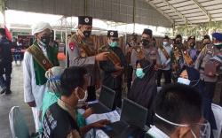 Alumni Akpol 91 Gelar Vaksinasi Santri, Kapolda NTB: Kami Ingin Dapat Berkah