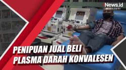 Penipuan Jual Beli Plasma Darah Konvalesen