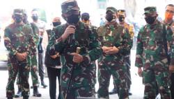 Panglima TNI : Kebiasaan Baru, Badan Greges Segera ke Puskesmas