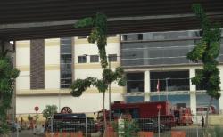 Lantai 4 Kantor Stasiun LRT di Kelapa Gading Terbakar