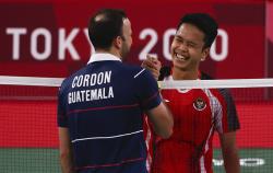 Gagal Raih Perunggu, Kevin Cordon Puji Ginting : Dia Lebih Cepat daripada Saya