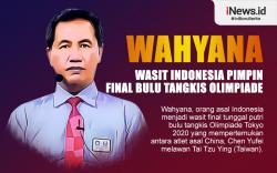 Infografis Wahyana Wasit Indonesia yang Pimpin Final Olimpiade Tokyo