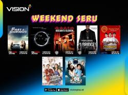 Weekend Seru! Nonton Streaming Channel TV dan Original Series di Vision+   