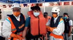 WNA Filipina ABK Kapal Kargo Dievakuasi Tim SAR Banda Aceh