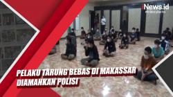 Video Puluhan Pelaku Tarung Bebas di Makassar Diamankan Polisi