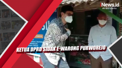 Video Ketua DPRD Sidak E-Warong Purworejo