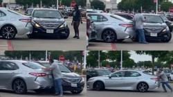 Viral Perempuan Ini Ngamuk Setelah Menabrak Mobil Orang Lain, Bukan Minta Maaf Malah Kabur