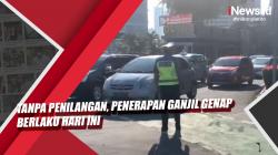 Video Tanpa Penilangan, Penerapan Ganjil Genap Berlaku Hari Ini
