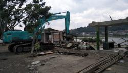 Revitalisasi Objek Wisata Situ Ciburuy KBB Dimulai, Belasan Kios Dibongkar