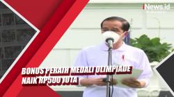 Video Presiden Jokowi Berikan Bonus kepada Atlet Peraih Medali Olimpiade Tokyo 2020
