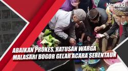 Video Ratusan Warga Malasari Bogor Gelar Acara Seren Taun Abaikan Protokol Kesehatan