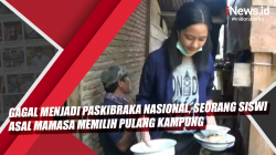 Video Gagal Menjadi Paskibraka Nasional, Seorang Siswi asal Mamasa Memilih Pulang Kampung
