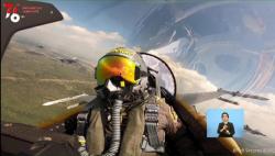 8 Jet Tempur F-16 TNI AU Bermanuver di Istana Merdeka