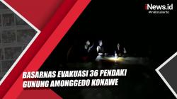 Video Basarnas Evakuasi 36 Pendaki Gunung Amonggedo Konawe