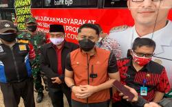 Hengki Ingin KBB Segera Zona Hijau, Kerahkan Bus Vaksinasi Mobile Sasar Petani