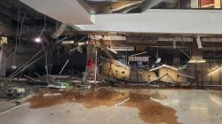 Ledakan di Mal Margo City, Tembok Bangunan Hancur dan 3 Mobil Rusak