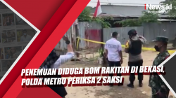 Video Penemuan Diduga Bom Rakitan di Bekasi, Polda Metro Periksa 2 Saksi