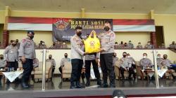 Ikatan Alumni Akpol Angkatan 93 Batalyon Pesat Gatra Berbagi Sembako di Sukabumi