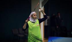 Mengenal Samin Khojasteh, Pebulu Tangkis Cantik Iran Fans Singo Edan