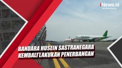 Video Bandara Husein Sastranegara Kembali Lakukan Penerbangan usai Harga Tes PCR Turun