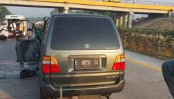 Kijang Sarat Penumpang Tabrakan di Tol Cipali, 6 Warga Pati Jateng Luka-luka
