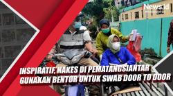 Video Inspiratif, Nakes di Pematangsiantar Gunakan Bentor Untuk Swab Door To Door