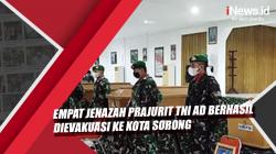 Video Empat Jenazah Prajurit TNI AD Berhasil Dievakuasi ke Kota Sorong 