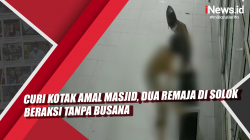 Video Curi Kotak Amal Masjid, Dua Remaja di Solok Beraksi Tanpa Busana
