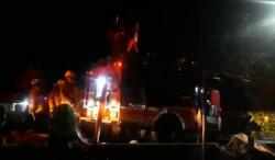 Lapas Tangerang Kebakaran, Puluhan Mobil Damkar Berjibaku Padamkan Api