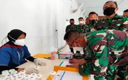 TNI AD Gandeng BNN Kota Bandung Tes Urine 40 Prajurit Gupusmu I, Semua Negatif
